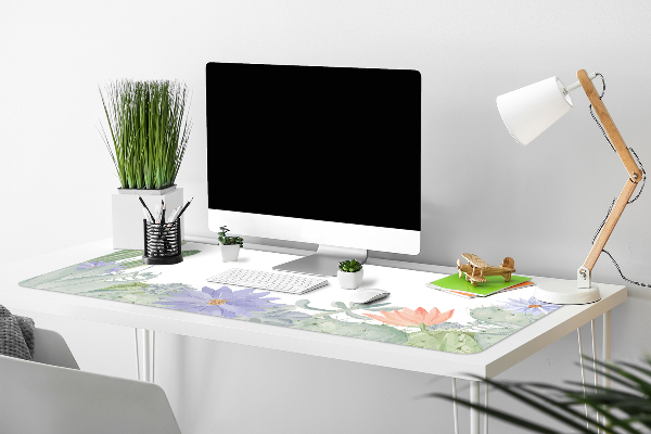 Büro-Schreibtischmatte Kaktuswiese.