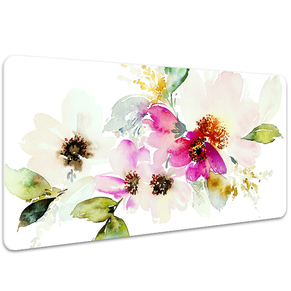 Schreibtisch Unterlegmatte Blumenstrauß