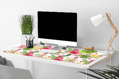 Büro-Schreibtischmatte Exotischer Hibiskus