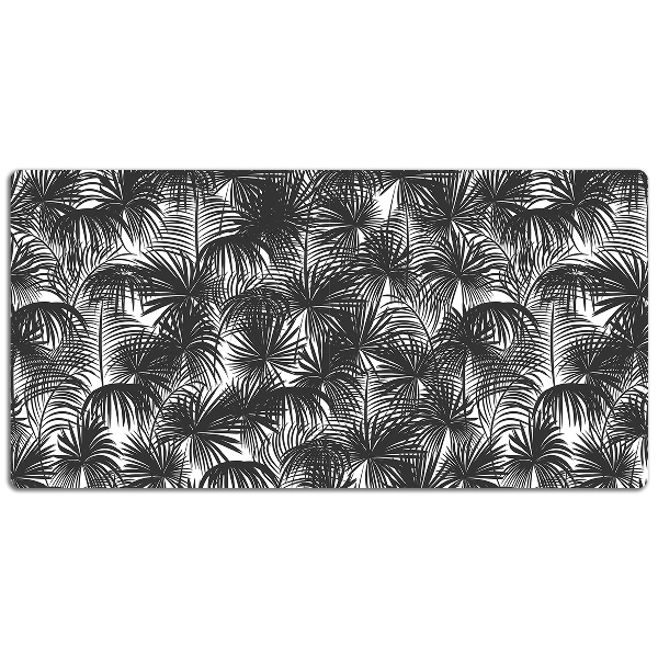 PVC Schreibtischmatte Schwarze Palme