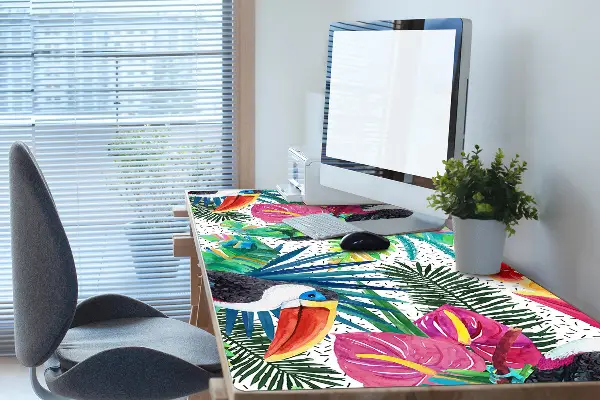 PVC Schreibtischmatte Tukane