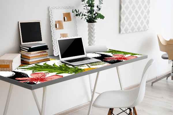 Büro-Schreibtischmatte Tukan und Ananas