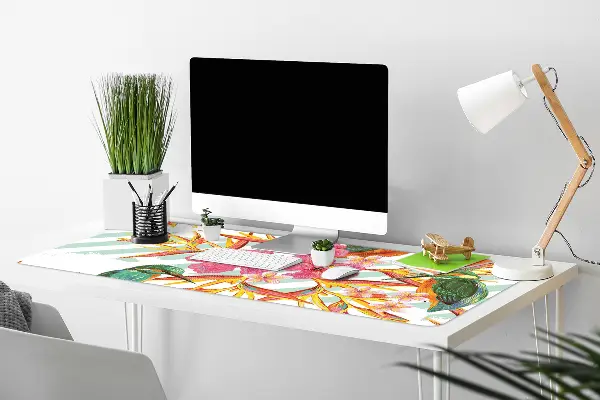 PVC Schreibtischmatte Sommervögel