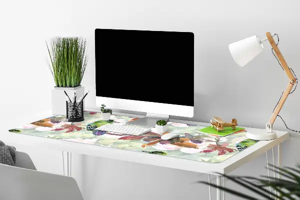 PVC Schreibtischmatte Exotische Vögel