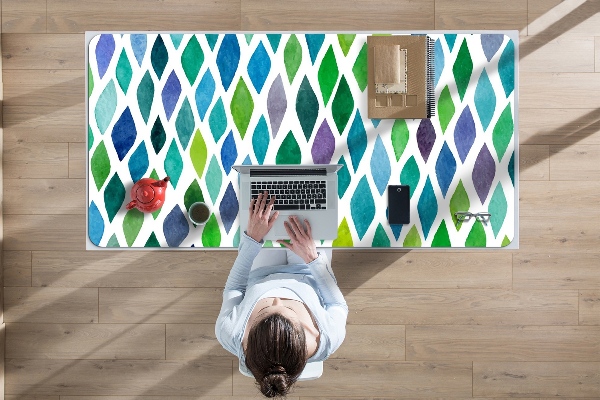 Büro-Schreibtischmatte Bunte Muster