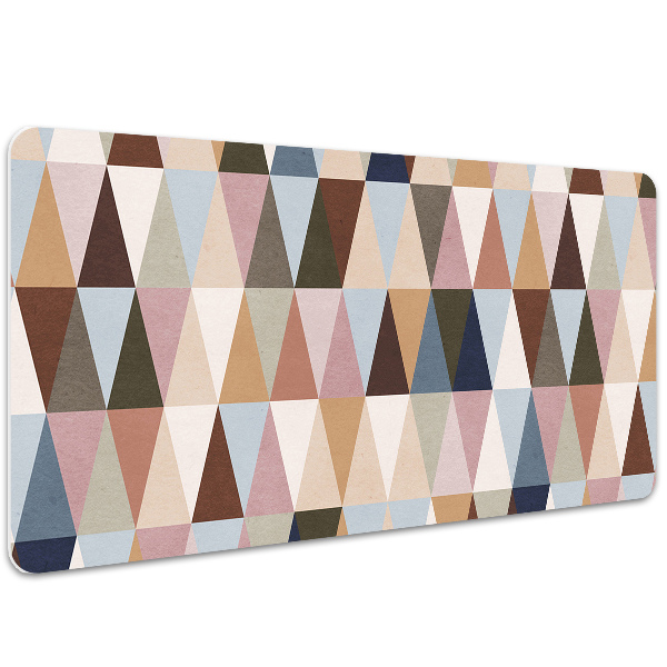 PVC Schreibtischmatte Retro Wandbild