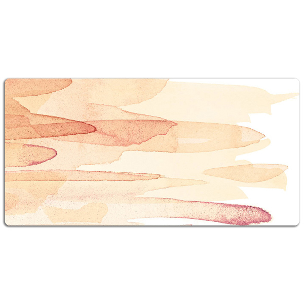 PVC Schreibtischmatte Gelbe Linien