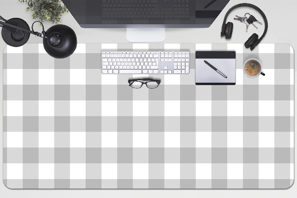 Büro-Schreibtischmatte Graugrill