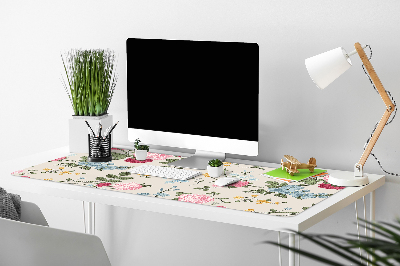Schreibtischunterlage Farbenfrohe Blumen