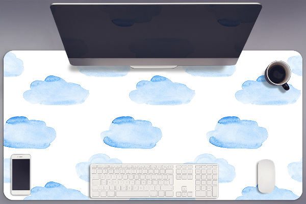 Schreibtisch Unterlegmatte Wolken