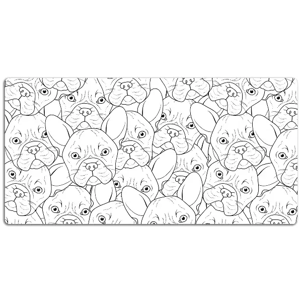 PVC Schreibtischmatte Bulldoggog