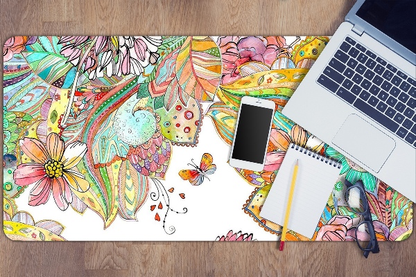 Schreibtisch Unterlegmatte Mandala-Muster