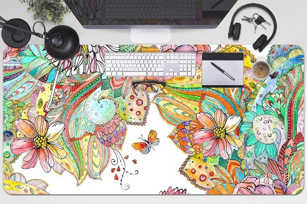 Schreibtisch Unterlegmatte Mandala-Muster