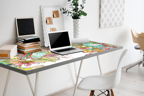 Schreibtisch Unterlegmatte Mandala-Muster