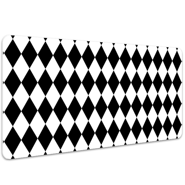 PVC Schreibtischmatte Muster in Rhombus.