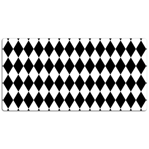 PVC Schreibtischmatte Muster in Rhombus.