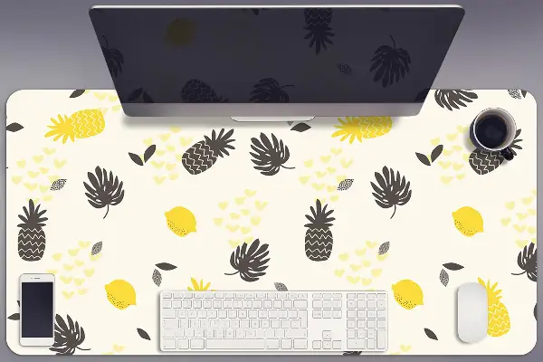 Schreibtischunterlage Ananas