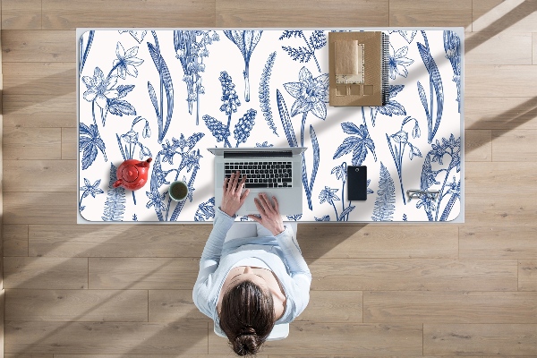 Schreibtisch Unterlegmatte Waldblumen