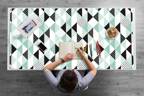 Büro-Schreibtischmatte Geometrisches Muster