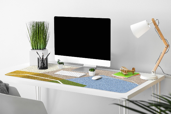 PVC Schreibtischmatte Geometrische Figuren