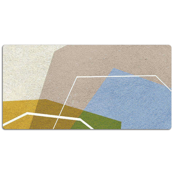 PVC Schreibtischmatte Geometrische Figuren