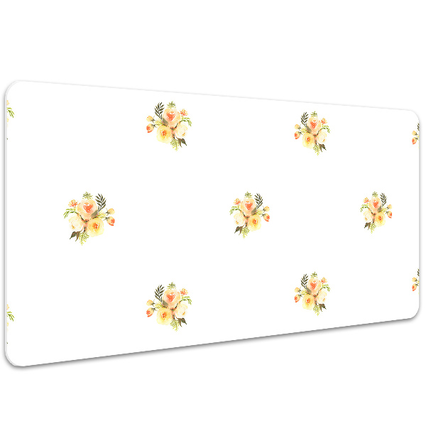 Büro-Schreibtischmatte Mini-Blumensträuße