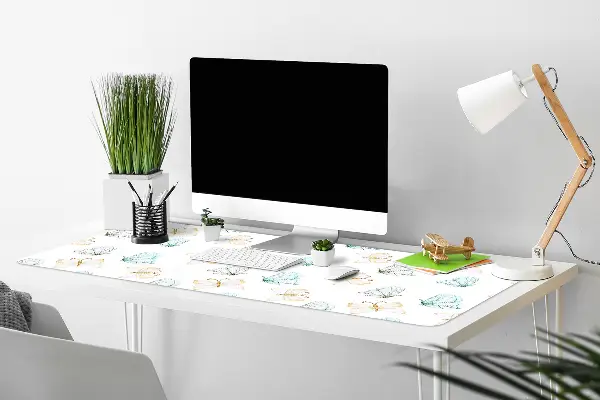 PVC Schreibtischmatte Schmetterlinge