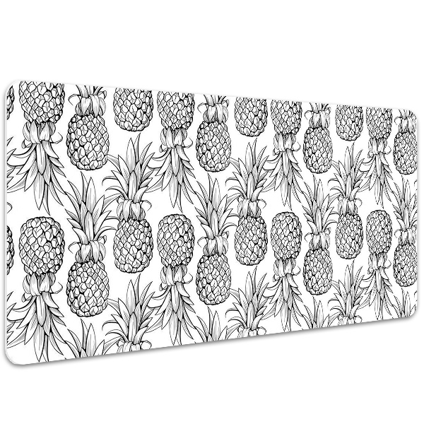Schreibtisch Unterlegmatte Ananas