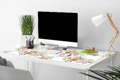 Büro-Schreibtischmatte Frühlingsblumen