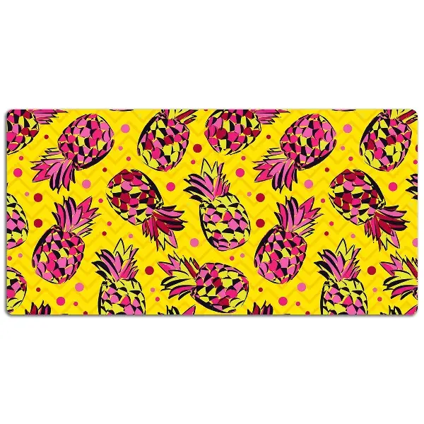 PVC Schreibtischmatte Rosa Ananas
