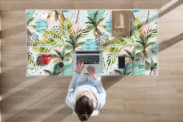 Büro-Schreibtischmatte Palme