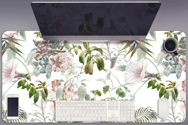 Büro-Schreibtischmatte Zarte Blume