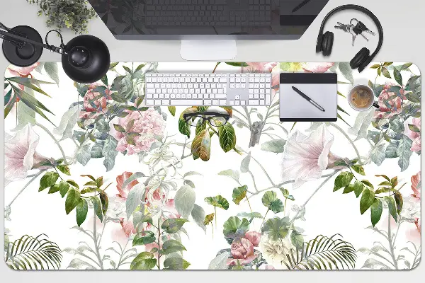 Büro-Schreibtischmatte Zarte Blume