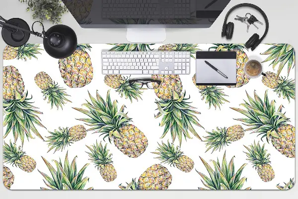 PVC Schreibtischmatte Ananas