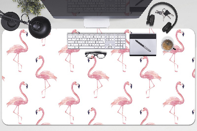 PVC Schreibtischmatte Flamingos