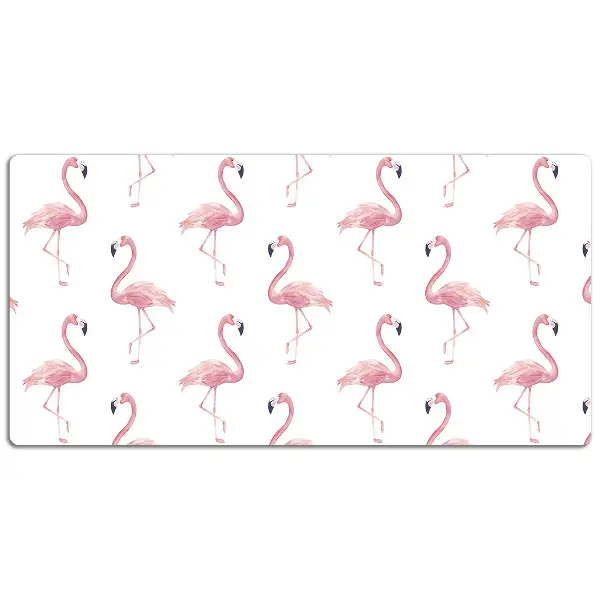 PVC Schreibtischmatte Flamingos