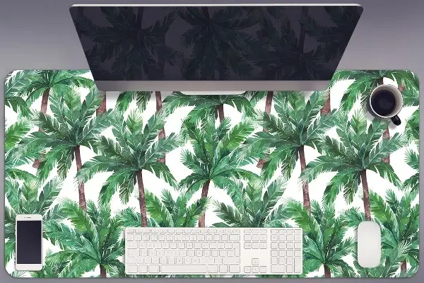 Büro-Schreibtischmatte Tropische Palmen