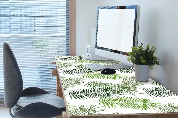 PVC Schreibtischmatte Palmenblätter