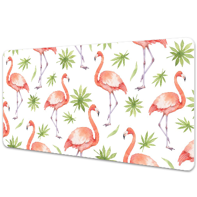 Schreibtischunterlage Flamingos