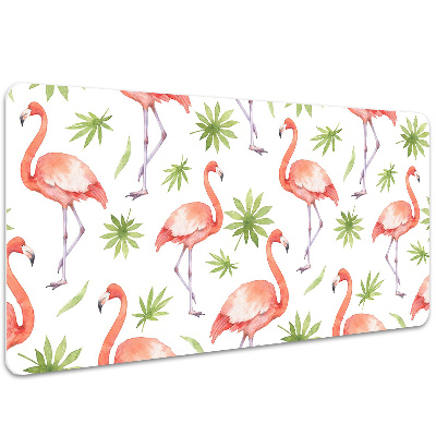 Schreibtischunterlage Flamingos