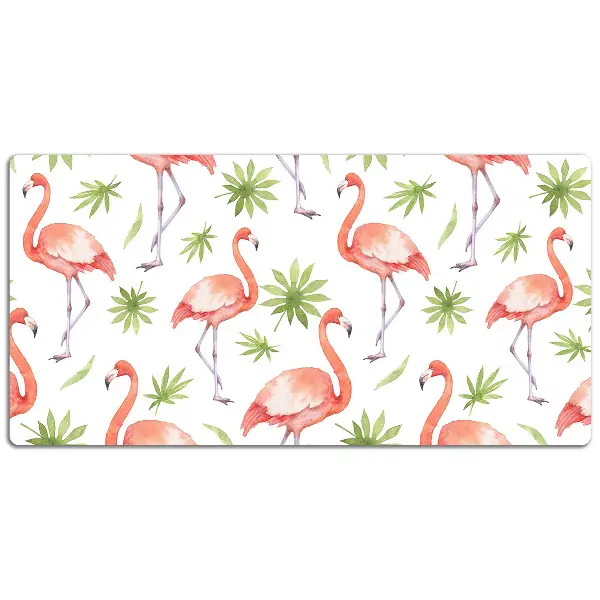 Schreibtischunterlage Flamingos