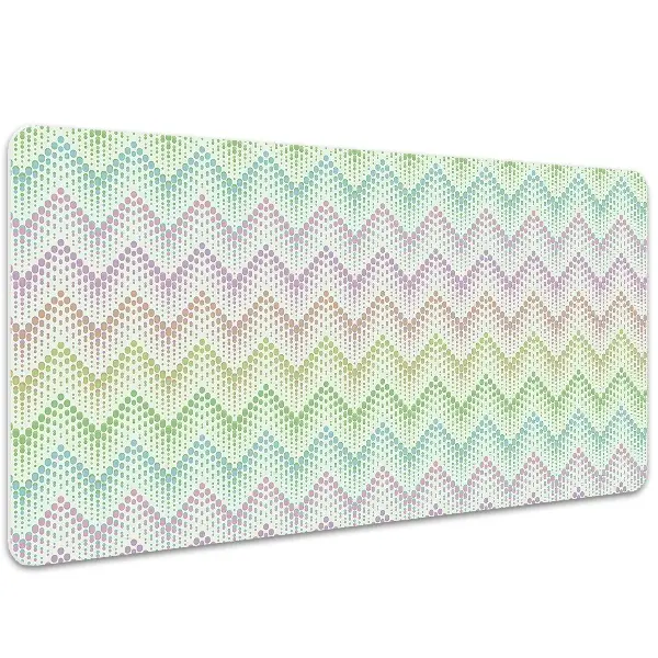 Schreibtischunterlage Punkte in Herringbone.