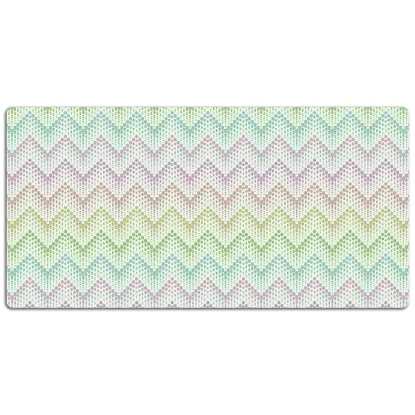 Schreibtischunterlage Punkte in Herringbone.