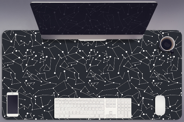 Büro-Schreibtischmatte Konstellationen der Galaxie