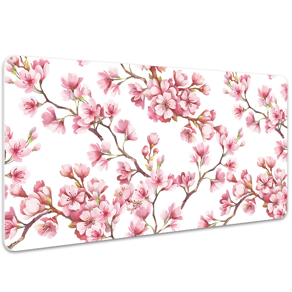 Schreibtisch Unterlegmatte Kirschblüte