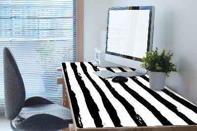 Schreibtisch Unterlegmatte Zebra-Muster