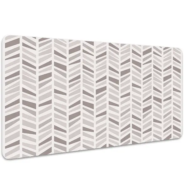Schreibtischunterlage Geometrie in Herringbone.