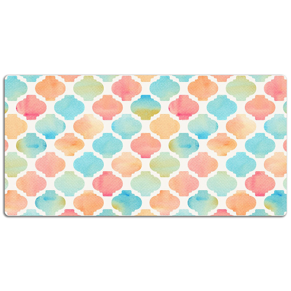PVC Schreibtischmatte Buntes Muster