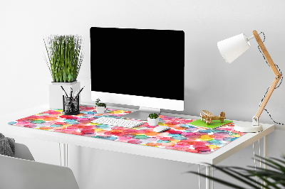 Büro-Schreibtischmatte Bunte Blasen