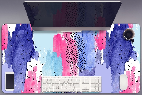 Büro-Schreibtischmatte Abstraktion Aquarell.